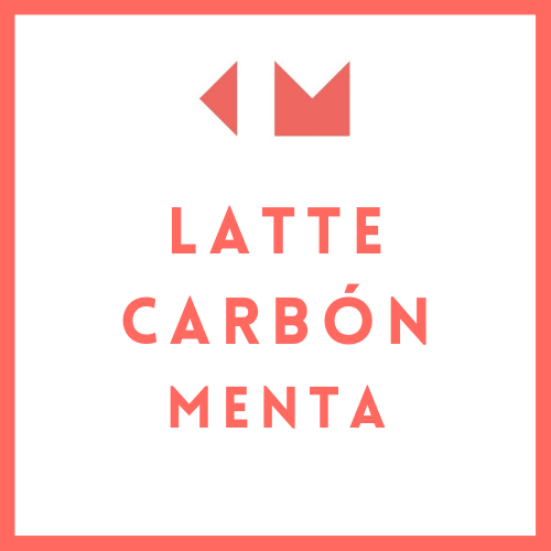 LATTE CARBÓN MENTA